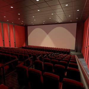 3d Cinema Models Turbosquid