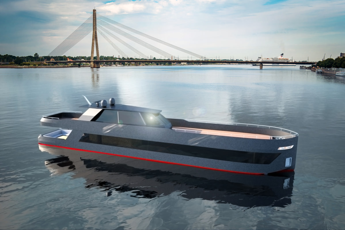 Boat hydrofoil 3D model TurboSquid 1246555