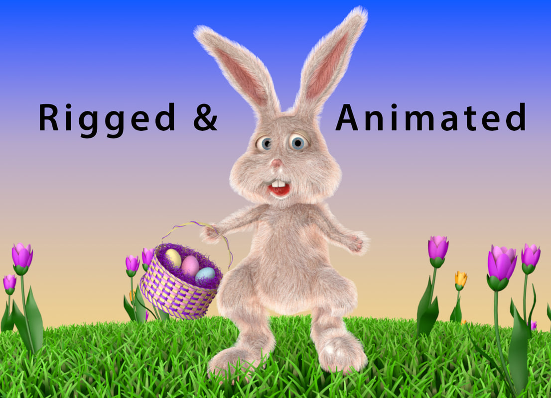 Bunny модель. Веселый Пасхальный заяц. 3d Easter Bunny. Пасха 3d. Кролик с яйцами на Пасху.