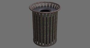 3D dustbin contains 4c
