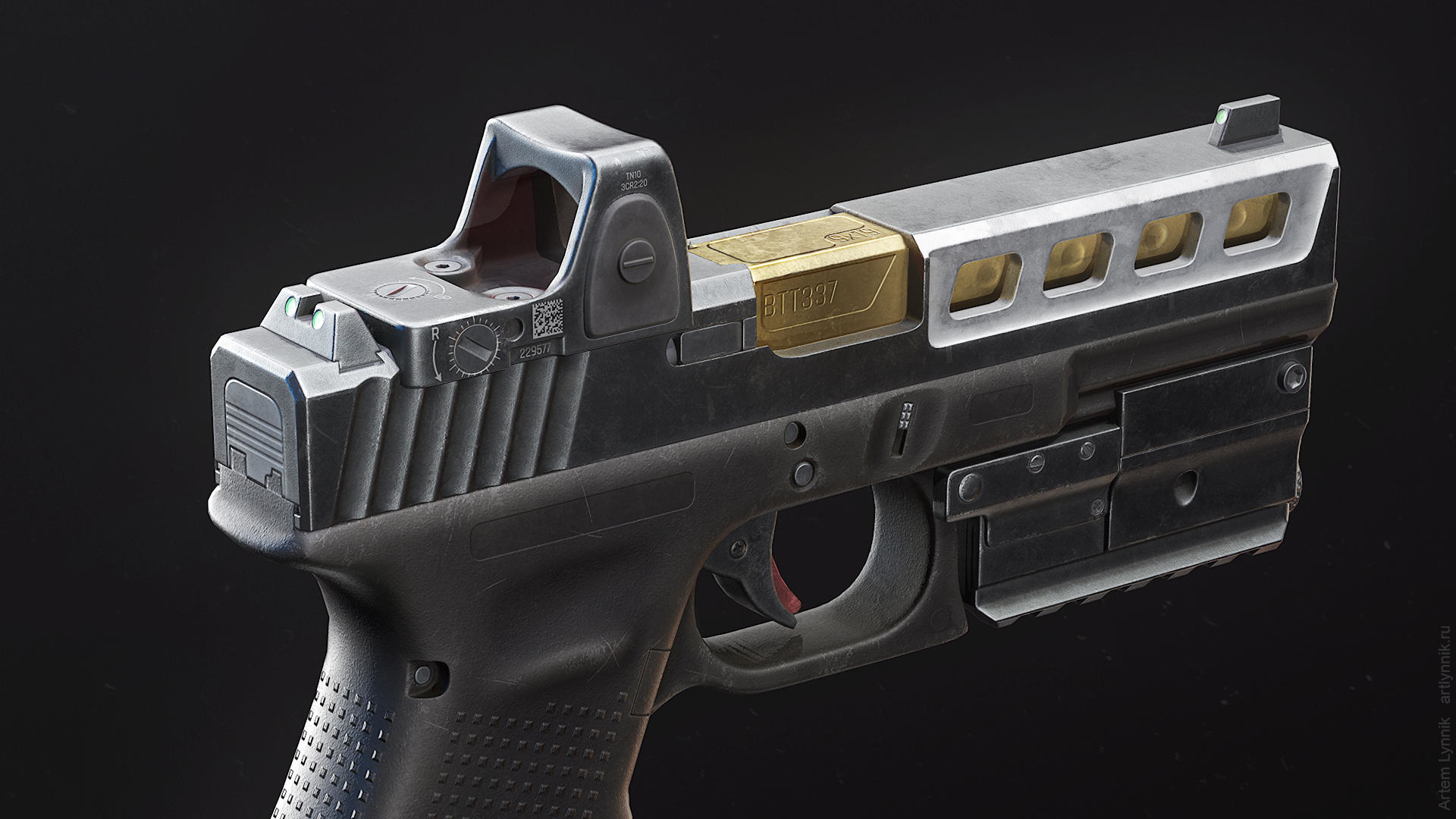 glock 19 lower 3d print file glock 19 lower 3d print file