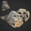 3D cliff landscape pack model