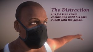 distraction - realistic ready 3D model