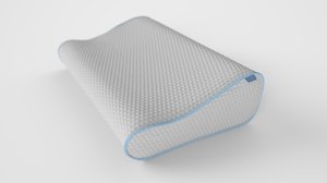 3D model foam pillow