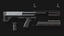 3D kel-tec ksg shotgun model