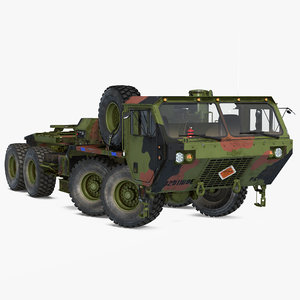 3D military truck oshkosh hemtt model