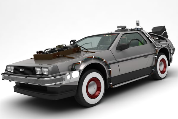 Delorean 3D Models for Download | TurboSquid