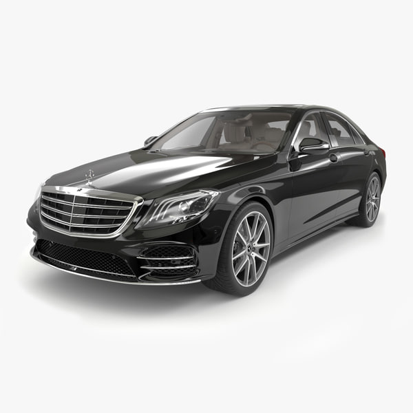 18 Mercedes Benz S Class 3d Turbosquid