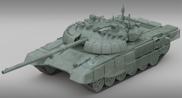 T 72b2 Rogatka Battle Tank 3d Model Turbosquid