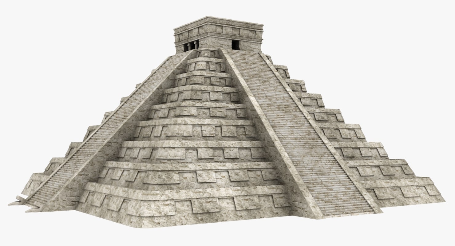 Chichen itza pyramid 3D model - TurboSquid 1257429