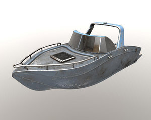 3D model power boat