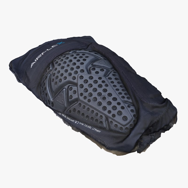 3D scan knee pads model TurboSquid 1258310