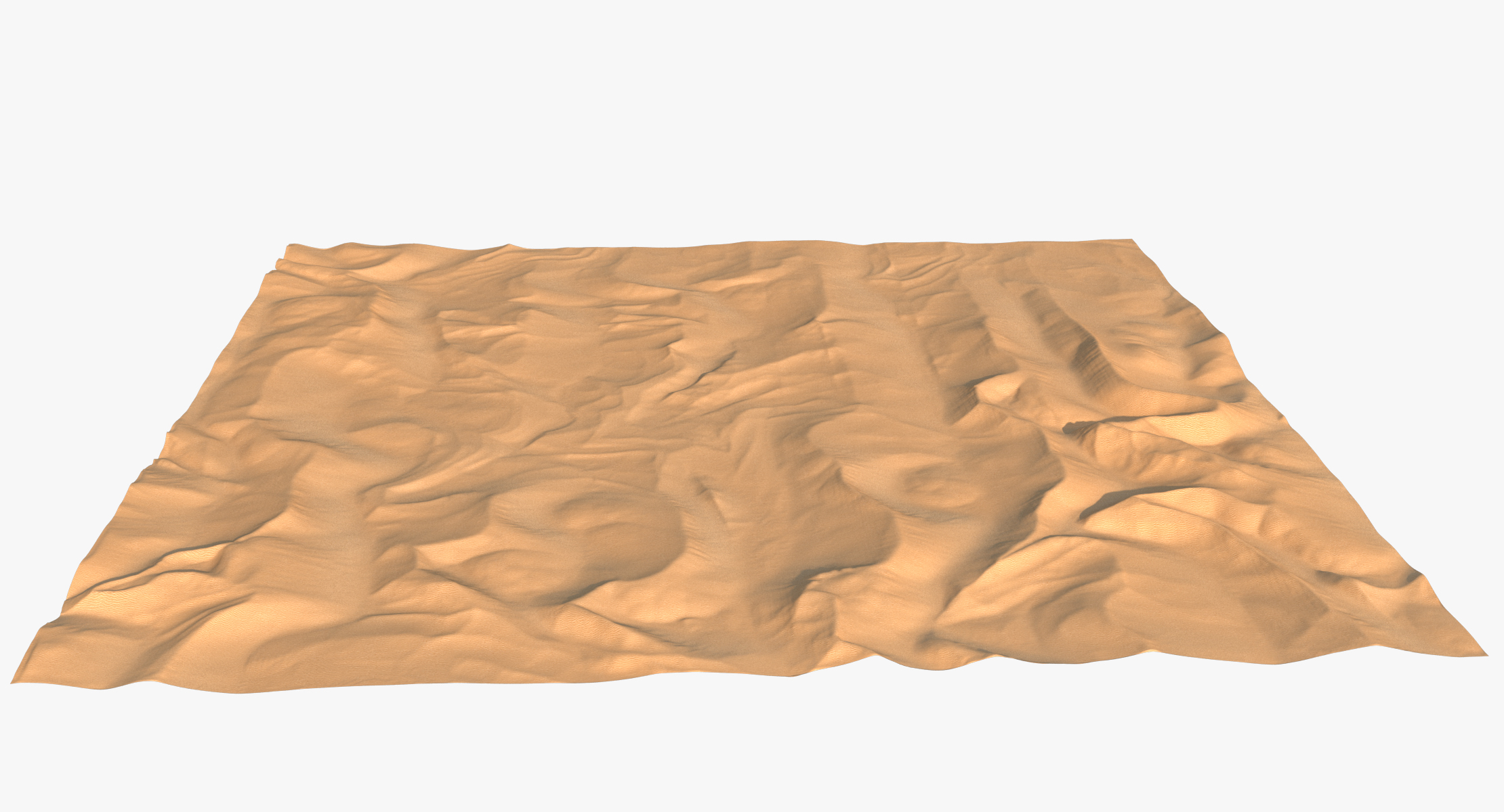 3D sand dunes model - TurboSquid 1258476