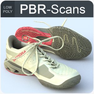 3D sneaker scans model