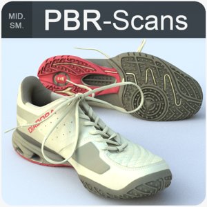 sneaker pbr scans 3D