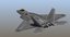 3D model f-22 raptor