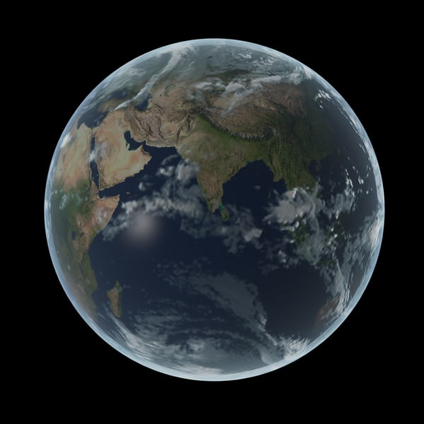 3D Planet Earth Model   TurboSquid 1259430