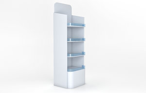 store shelves stand model