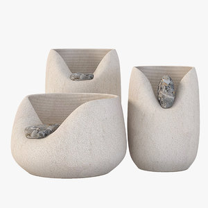 3D vase ceramic