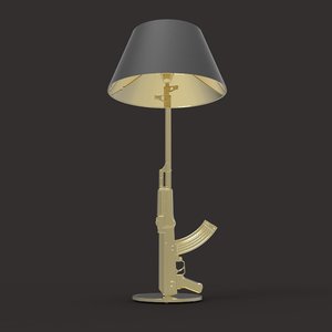 3D provocative table lamp