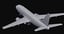 3D boeing 737-700 airliner united