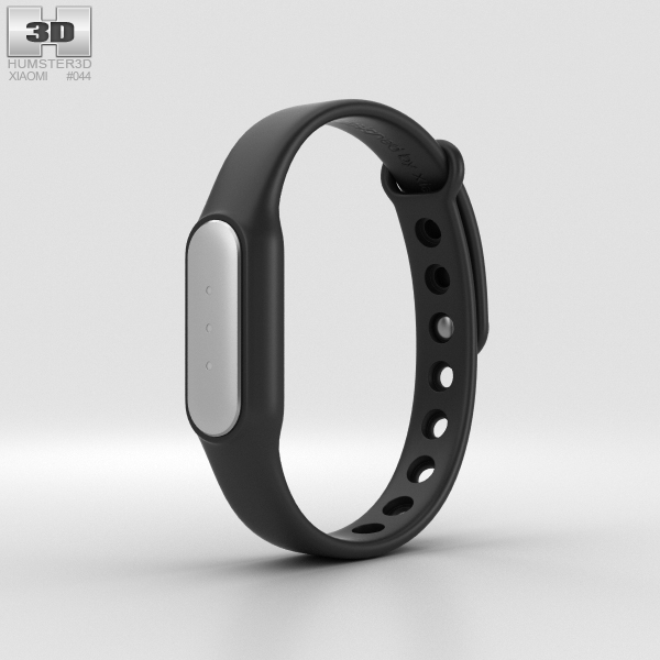 3D xiaomi mi band model