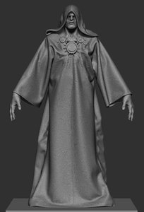 3D nhya priest model