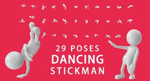 poses dancing 3D