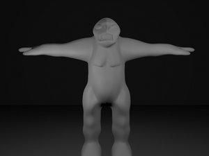troll 3D model