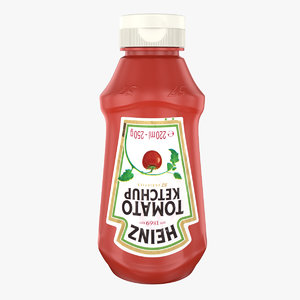 3D ketchup