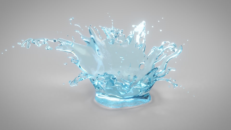 Water Splash 3d Model Turbosquid 1260310