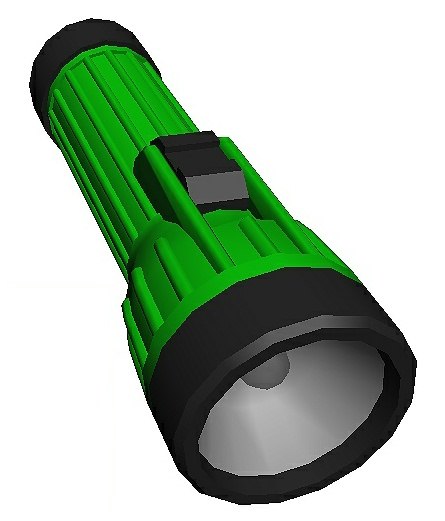 3d модель фонаря