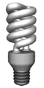 3D model light bulb - new