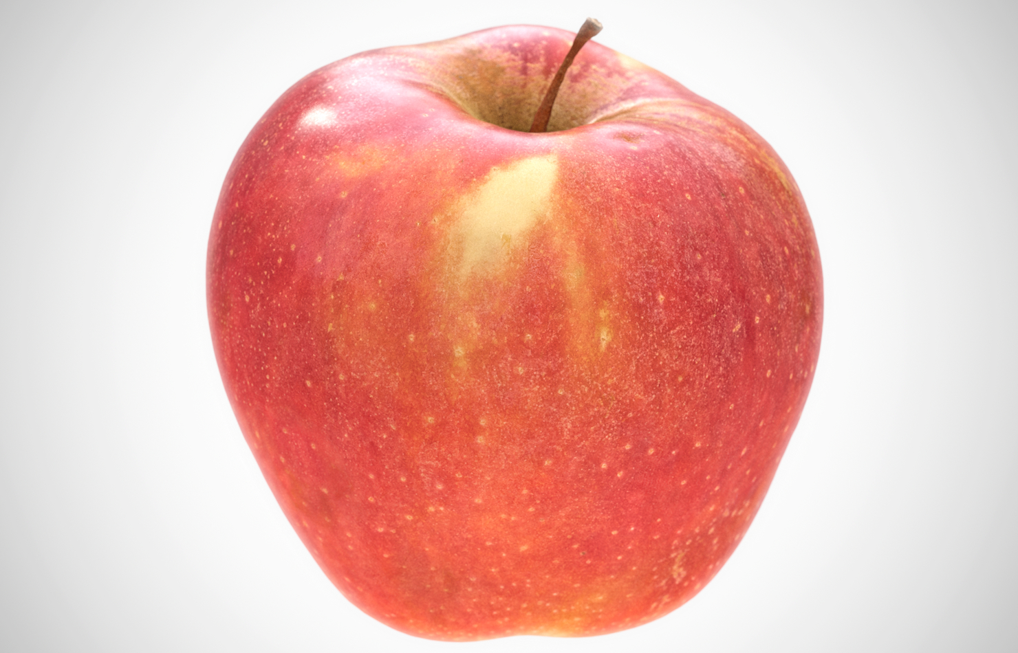 低/高聚大红苹果scaned3d模型
