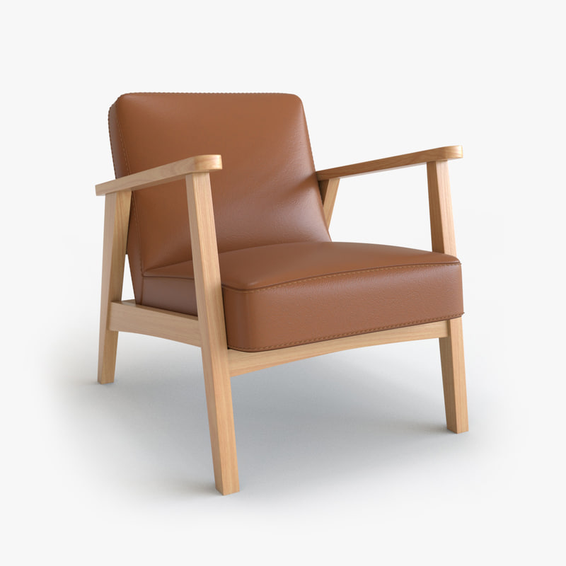 Freedom arm chair model TurboSquid 1260713