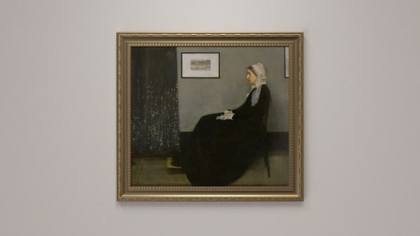 Pintura la madre de whistler