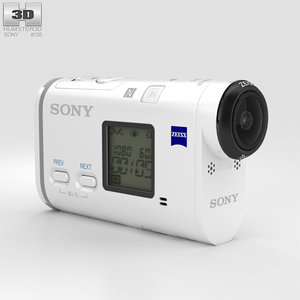 3D model sony action cam