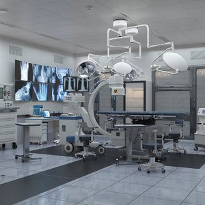 3D surgery room
