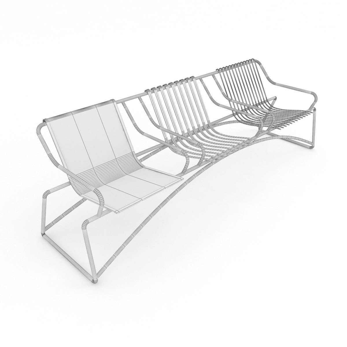 Seat Park 3d Model Turbosquid 1261204