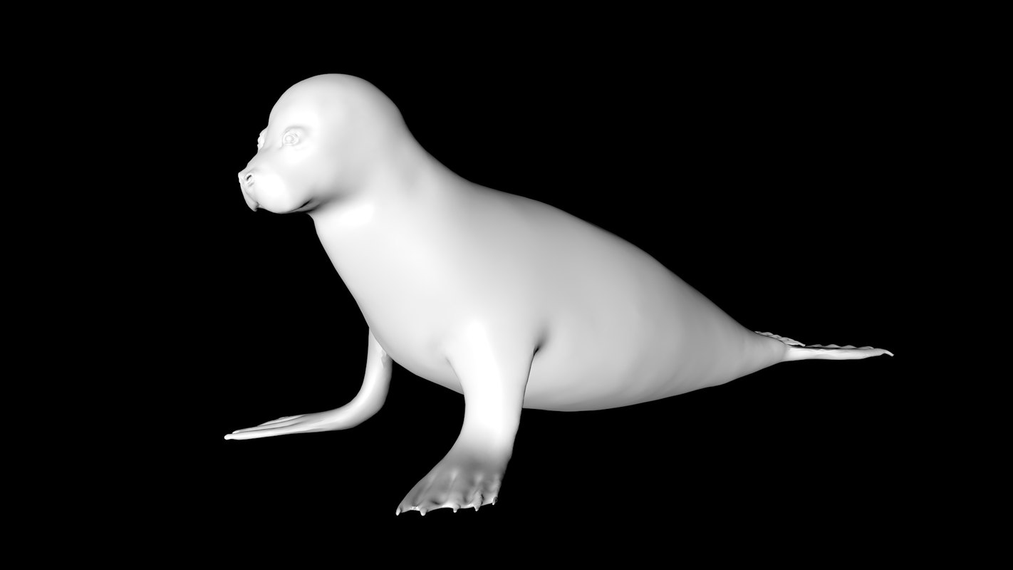 3D Model Seal TurboSquid 1261349