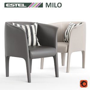 3D milo easy chair