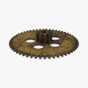 3D clock-gears-01-dirty---gear-2 model