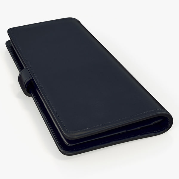 long wallet black model