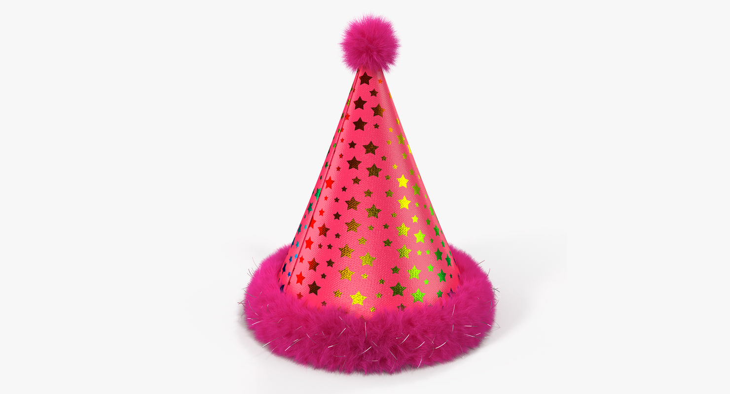 3d-model-party-cone-hat-fur-turbosquid-1261717
