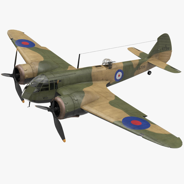 3D Mitchell Medium Bomber B-25 Model - TurboSquid 1211510