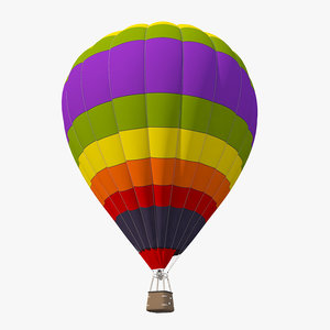 realistic air balloon 3D