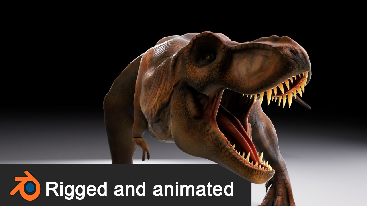 3d tyrannosaurus