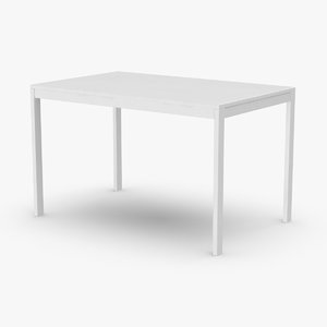 scandinavian-dining-table 3D model