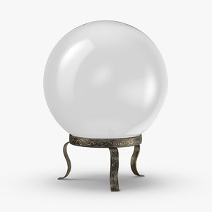 3D model crystal-ball-02---clear