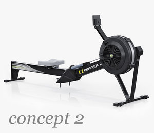 3D indoor rower concept 2